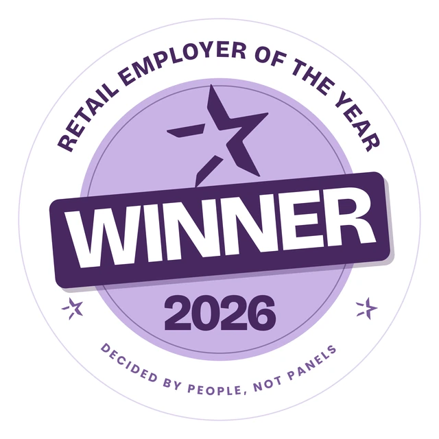 Retail Employer of the Year 2026 winner badge
